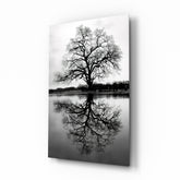 Tree Glass Wall Art.